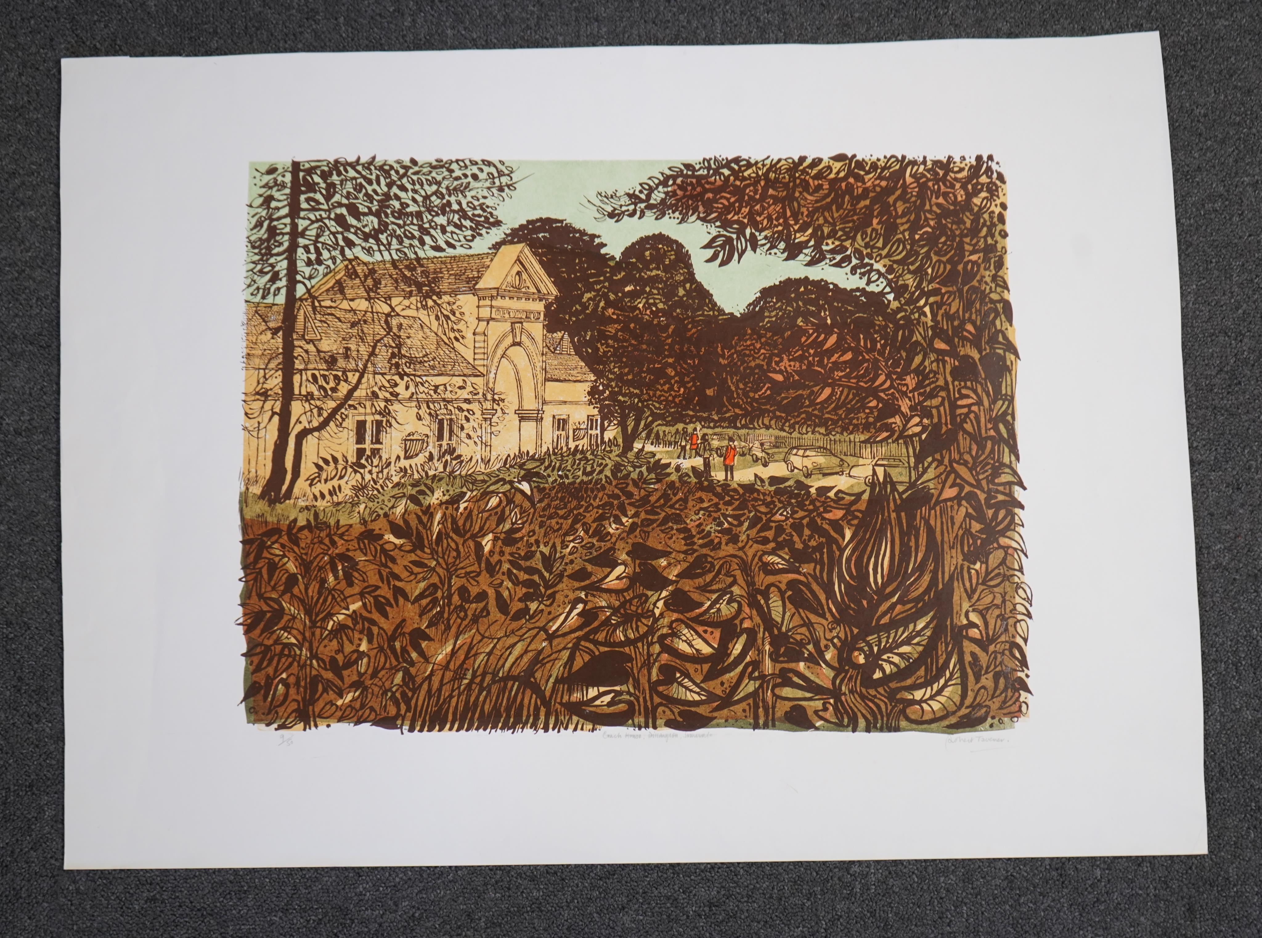Robert Tavener RE, 1920-2004, 'Coach House, Dillington, Somerset'